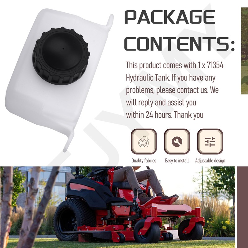 71354 Hydraulic Tank Compatible with Hydro Gear and Gravely Lawn