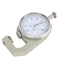 Micrometer Thickness Gauge Analog Sixness Gauge Leather Thickness Measuring Device 0-10mm
