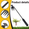 wodehahagou 2 Pcs Weeding Tool Multi Purpose Garden Weeder Tool