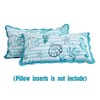 HZ & HY Coastal Oversized King Bedspread 128x120 Extra Wide,