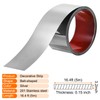 uxcell Wall Trim Molding, Stainless Steel Peel and Stick (Mirror-Like