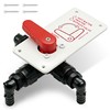RV Hot Water Heater Bypass Diverter Valve 94228 Leak-Resistant
