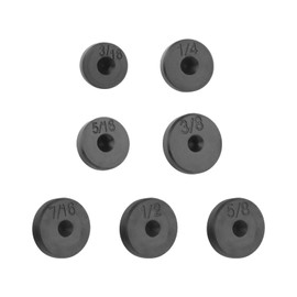 7PCS Double Flare Tool Adapters Set,Brake Line Flaring Tool to Connect 3/16'' 1/4'' 5/16'' 3/8'' 7/16'' 1/2'' 5/8'' Brake Circuits,Universal Flare Tool Car Accessories for Car Truck SUV