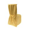Decor Essentials DAMASK DINING CHAIR COVERS WITH PLEATS RJ03 5