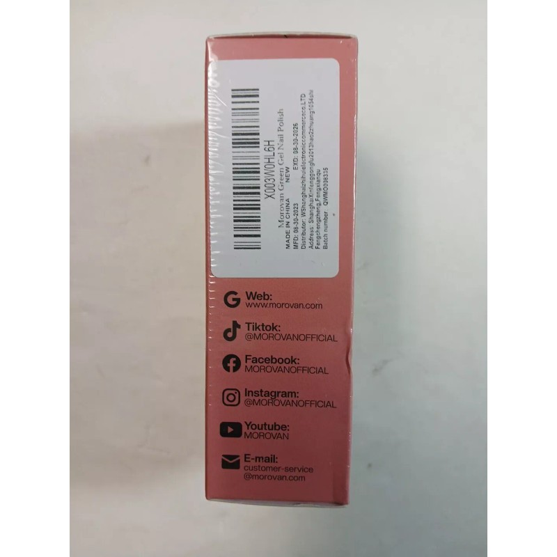 Salon System Morovan Professional Nail System-Salon Gel Polish Kit-GS100 Exp.