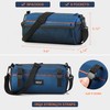 OBOVA Bike Handlebar Bag 3.3L 8-Pocket Waterproof Handlebar Bags for