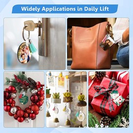 160pcs MDF Sublimation Double Face Dye Sublimation for DIY Crafts Making