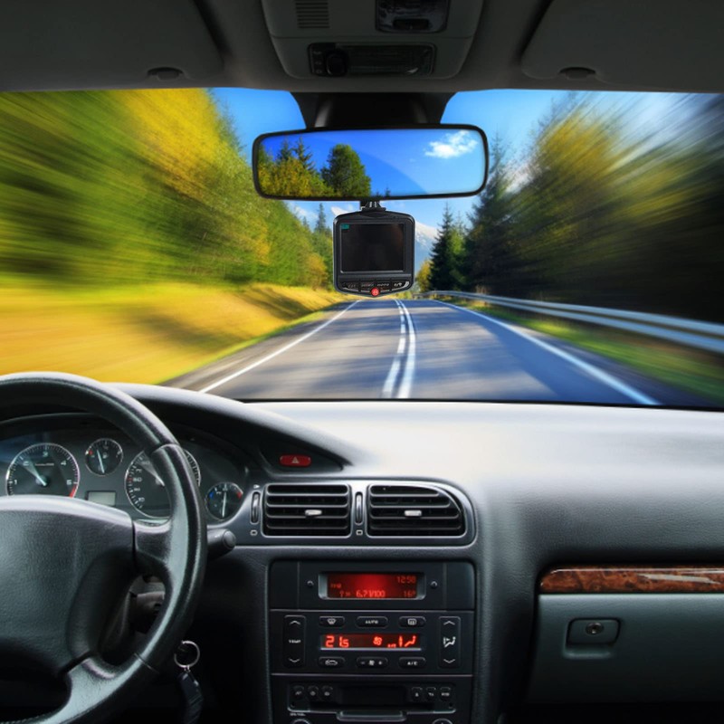 Car Dashcam, 2.4in Clear Image High Definition 1080P Car Driving