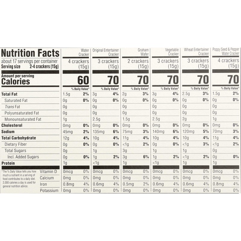 365 by Whole Foods Market, Cracker Assorted For Entertaining, 8.8