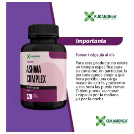 Relaja Mente Y Cuerpo 120 Cáps Complex Sin Estrés Sin Sabor
