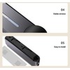 Liquid Soap Dispenser Wall Mount, 3 Chamber Bathroom Shower Pump