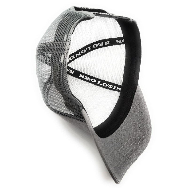 NEO LONDON Lion Trucker Cap, Mesh Snapback, 5 Panel Baseball