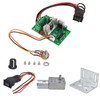 DC12V Geared Motor Turbo Worm Reduction Machinery Transmission Parts with