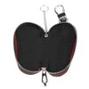 KIMISS Key Case Holder, Universal Car Auto PU Leather Zipper