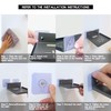 HZBL-LP Floating Shelves, Metal Wall Shelf for Wall Storage, for