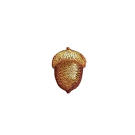 Acorn - Single - Oak/Tree - Embroidered Iron on Patch