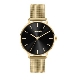 Tamaris Watch, Gold / Black, Modern