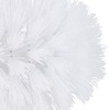 Relaxdays, White Replacement Brush Head for Toilet Brush, Set of