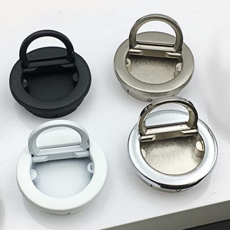 FEEIMOL Pack of 4 Tatami Hidden Handles Embedded Pull Ring
