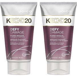 Joico Defy Damage KBOND20 Power Masque | For Stronger, Hydrated Hair | Color-Safe | Rebuild & Protect Bonds | Paraben-Free | Animal-Test Free Formula | 5.1 oz | 2 Pack