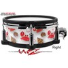 Skin Wrap Compatible with Roland PD-108 Drum Crabs and Shells