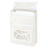 Mail Slot Catcher Bag, Indoor White Mail Catcher Felt Cloth