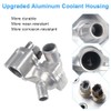 Upgraded Aluminum Thermostat Housing Assembly Compatible with 2001-2005 Ford Explorer,