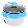 Electric Hot Mini Pot 1.5L Non Stick Cooking Pot Rapid