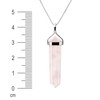 Franki Baker Rose Quartz & Sterling Silver Double Point Pencil