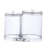 Ciieeo Multifunctional Cotton Pad and Swab Storage Box Lid Organizer