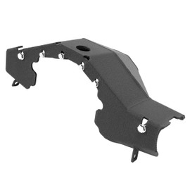 ALMULOO Differential Skid Plate Compatible with 2018-2022 Jeep Wrangler JL & 2020-2022 Gladiator JT Steel Powder Coated