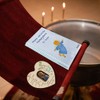 MaMeMi Wooden Heart for Boys with Guardian Angel for Birth