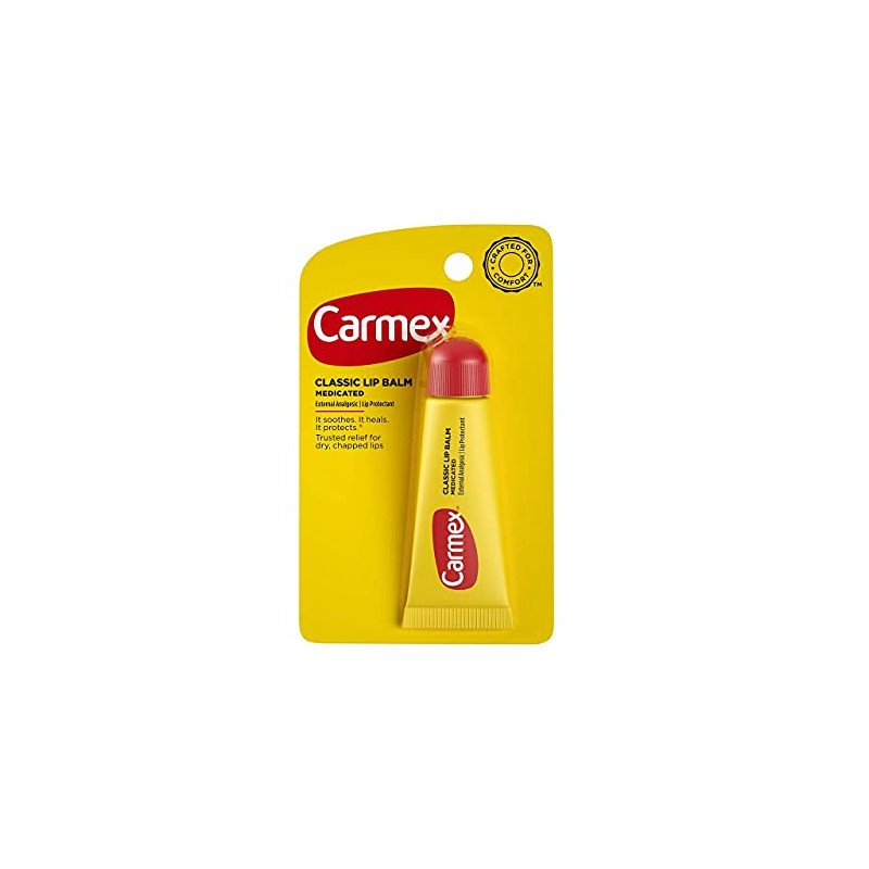 Carmex Bálsamo Labial Original Analgésico Externo - 0.35 oz