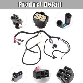 KDOWES Wiring Harness 136-9184 119-3343 121-5652 Compatible with Toro TimeCutter Mower & Exmark Quest E/S Series
