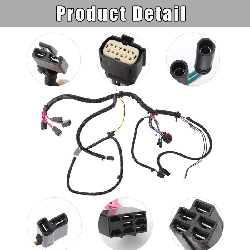 KDOWES Wiring Harness 136-9184 119-3343 121-5652 Compatible with Toro TimeCutter