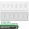 VRracing 28PCS Vinyl Top Roof Molding Trim Retaining Mounting Clip