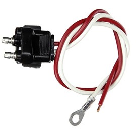 Truck-Lite 94925 Stop/Turn Plug (, 16 Gauge Gpt Wire, Straight Pl-2, Stripped End/Ring Terminal, 11 In.)