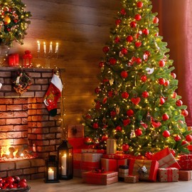 BLAZOR Christmas Baubles, 36Pcs 6CM Christmas Tree Baubles - Shatterproof Christmas Tree Decorations, Large Xmas Hanging Ball for Holiday Wedding Party Ornaments