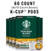 Starbucks 60 Starbucks Veranda Blend Blond Roast Coffee Keurig 10