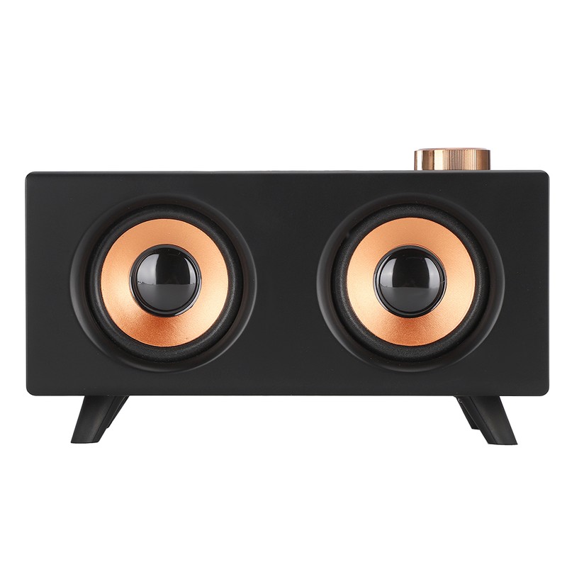 FT-3008 Retro Wooden Mini Bluetooth Speaker Wireless HIFI Stereo Player