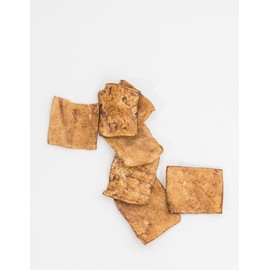 Frankly Pet Original Beef Chew - Peanut Butter Flavored Chips - Collagen packed, Ingredients Sourced and Manufactured in The U.S.A. - 16 Oz Bag (PB)