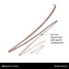 Morphe Micro Dual Eyebrow Pencil - Dual-Ended Tool Features a