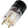 Wattgate 360 evo Clear European Schuko Style AC Power Connector