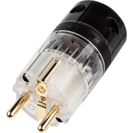 Wattgate 360 evo Clear European Schuko Style AC Power Connector