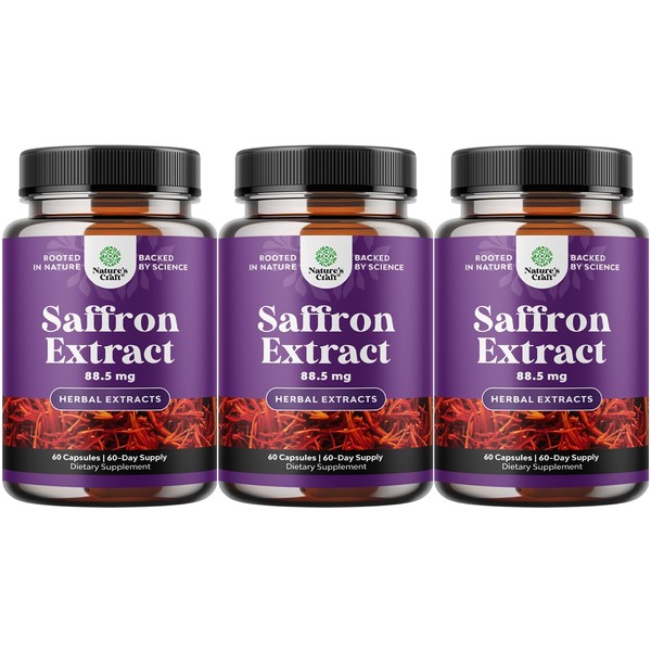 Pure Extract of Saffron Supplements - Crocus Sativus Flower of