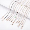 Pearl Mask Strap Strap Crystal Beads Necklace Glasses Strap 4 pearl strap-heart 2ea