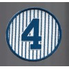 NEW 3 1/2" Lou Gehrig Retire Number Yankees IRON ON PATCH FREE SHIP