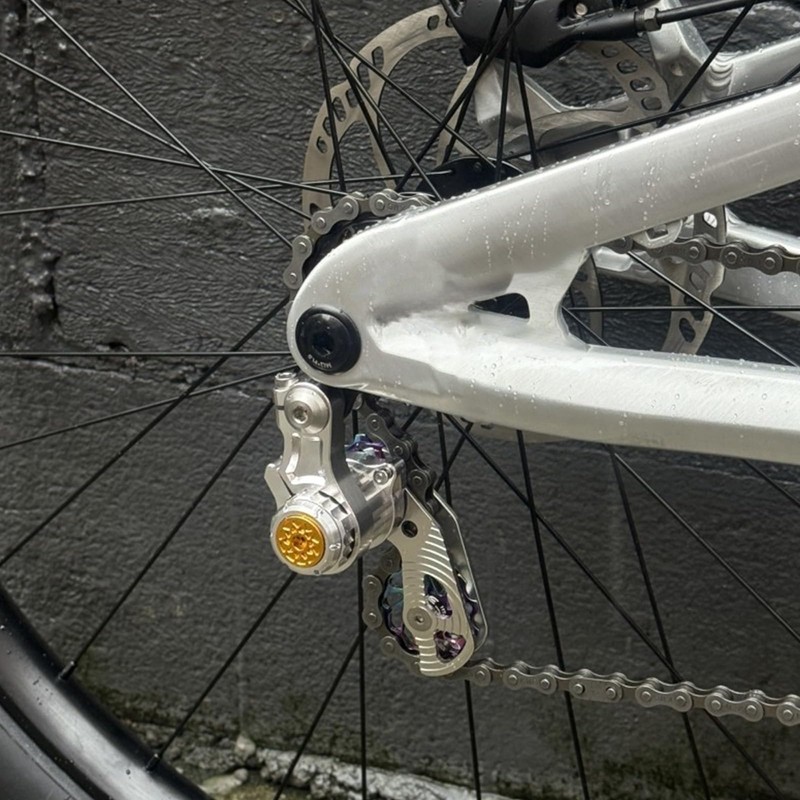 Single Speed Chain Tensioner Kit, CNC Aluminum Adjuster with 11T
