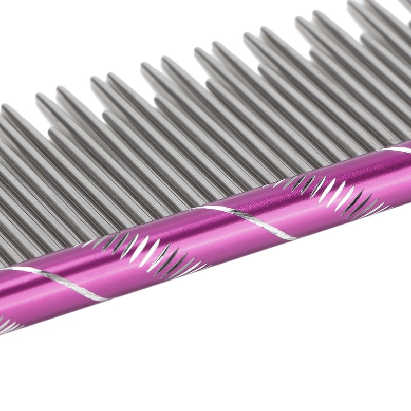 Pet Hair Removal Comb Rugged Durable Reusable Comfortable Open Knot