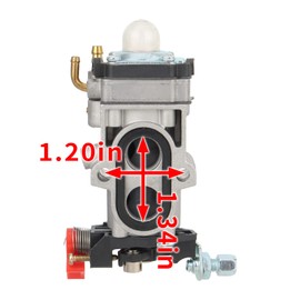 partszen WYA-79 Carburetor for Husqvarna 581177001, 502845001, WYA-172-1, WYA-172, WYA-6, WYA-64-1 for Husqvarna 150BT Parts for Husqvarna 150BT Carburetor for Redmax EBZ8500 EBZ7001 Backpack Blowers